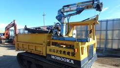 Morooka. Японский гусеничный самосвал MST-600 с краном. ПСМ есть., 3 328 куб. см., 6 000 кг., 4 000,00 кг.
