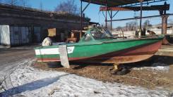 Амур. Год: 1991 год, длина 5,80 м., двигатель подвесной, 30,00 л.с., бензин