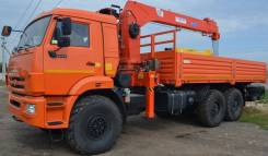 КамАЗ 43118-46. Бортовой Камаз 43118 с крано-манипуляторной установкой Kanglim KS1256G, 11 760 куб. см., 6x6. Под заказ