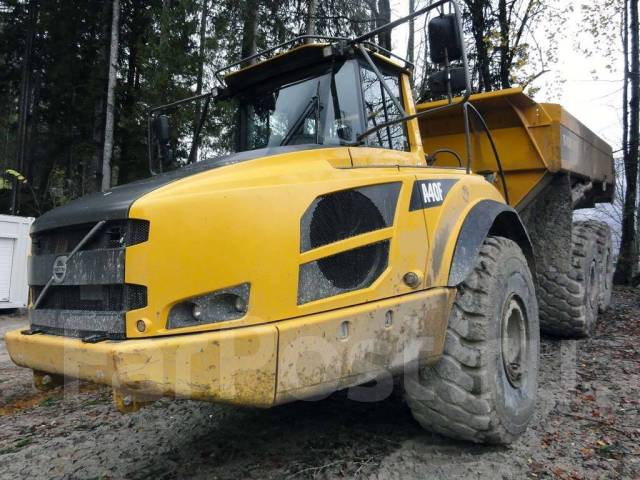 Сочлененный самосвал volvo a40f