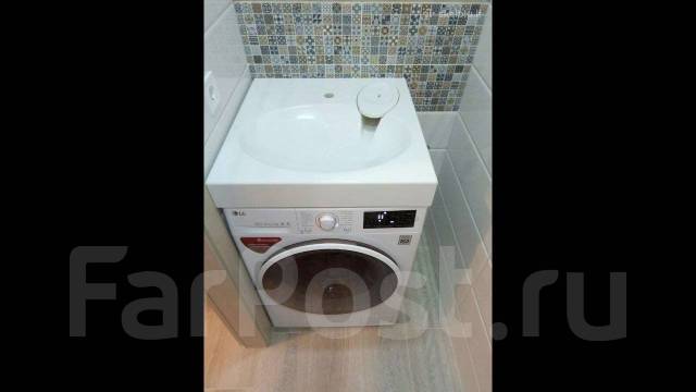 Раковина на стиральную машину 60*60 см, под заказ. Цена: 7 990₽ во ...