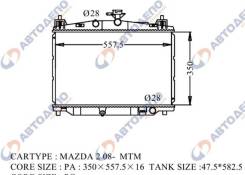 Радиатор охлаждения двигателя. Mazda Mazda2 Mazda Demio, DE3FS