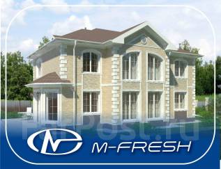 M-fresh Extra Classsss! (Проект классного дома для жизни на природе! ). 400-500 кв. м., 2 этажа, 6 комнат, бетон