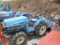 Iseki. Трактор 23 л. с., 3 цилиндра, 4wd, фреза, навеска на 3 точки, 23 л.с.