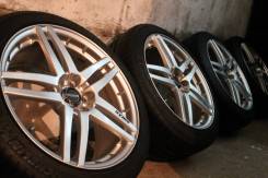 Только из Японии=Редкий крутой спорт=SYMS Racing+жирн спорт шины 2014г. 7.5x17 5x100.00 ET52
