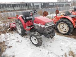 Shibaura. Трактор 18л. с., 4wd, фреза, ВОМ, навеска на 3 точки