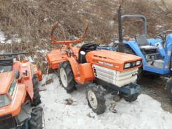 Kubota. Трактор 15л. с., 4wd, ВОМ, фреза