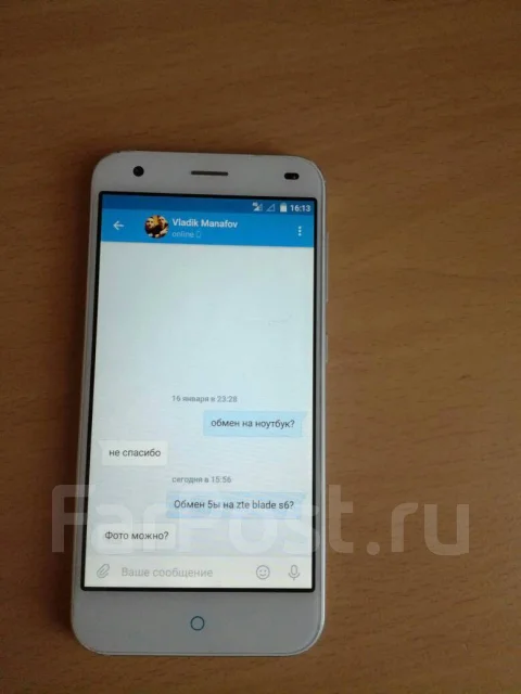 ZTE Blade S6. �/� ����