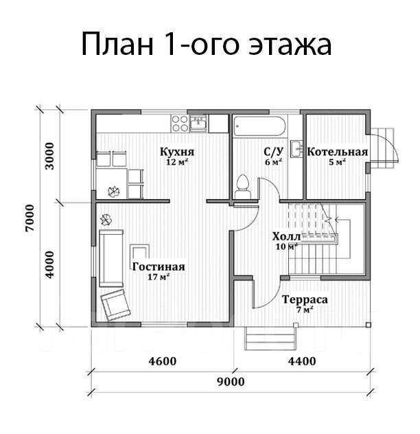Проект дома 5 стен