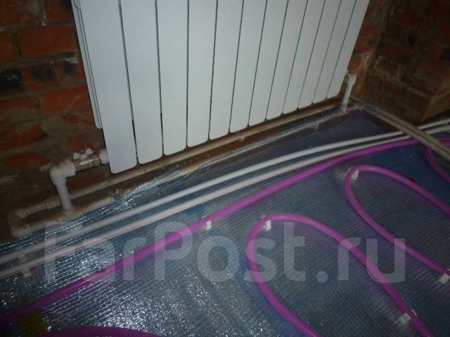 Установка радиаторов сп