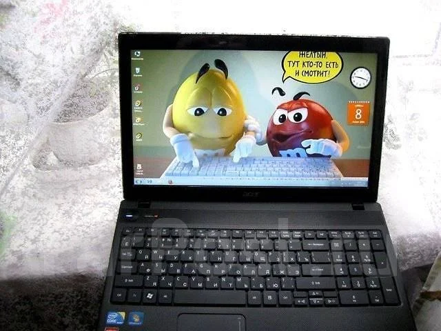 Acer Aspire 5742. 15.6", 2,3����, ��� 4 ��, ���� 250���, WiFi: 1, ����������� �� 3��. ����