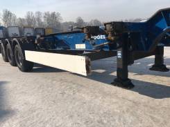 Kogel. Полуприцеп контейнеровоз SW24, 2008г., без пробега по Р. Ф., 41 000 кг.