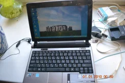 Acer Aspire One D250-0BK. 10.1", 1,6����, ��� 1024 ��, ���� 1���, WiFi, Bluetooth, ����������� �� 3��. ����