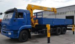 Камаз 65117. КМУ -773010-19+Soosan SCS746L верх. упр. + борт сталь 6,8м., 1 000 куб. см., 8 000 кг., 1 м.