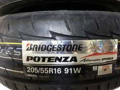 Bridgestone Potenza RE003 Adrenalin. Летние, 2017 год, без износа, 4 шт