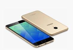 Meizu M5. Новый, 16 Гб, Желтый, Золотой