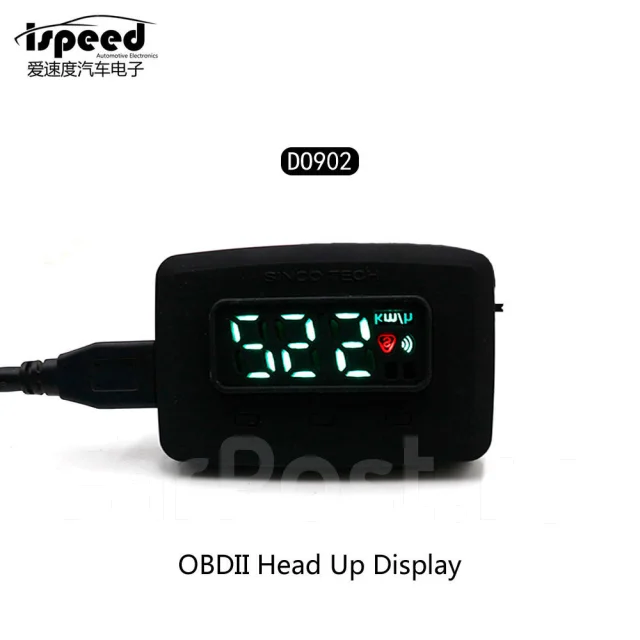 Проекция спидометра на стекло GPS OBD2 - Универсальная купить во ...