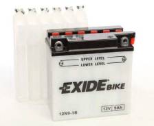 Аккумулятор мото 12В 9Ач 85А 135х75х139 мм EXIDE