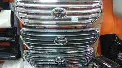 Решетка радиатора. Toyota Land Cruiser, GRJ200, GRJ76K, GRJ79K, J200, URJ200, URJ202, URJ202W, UZJ200, UZJ200W, VDJ200 Двигатели: 1GRFE, 1URFE, 1VDFTV...