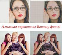 Алмазная картина по вашей фотографии. Под заказ
