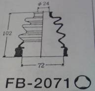 Пыльник шруса. Ford Laser, BHA3PF, BHA5PF, BHA5SF, BHA6RF, BHA7PF, BHA7RF, BHA8PF, BHA8SF, BHALPF, BHALSF Ford Telstar, CG2PPF, CG2SPF, CG2SRF, GC6PF...