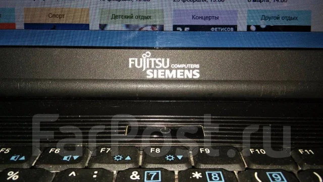 Fujitsu Amilo La 1703. 1,6����, ��� 2048 ��, ���� 160���, WiFi: 1, ����������� �� 1��. ����