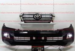 Решетка бамперная. Toyota Land Cruiser, GRJ200, GRJ76K, GRJ79K, J200, URJ200, URJ202, URJ202W, UZJ200, UZJ200W, VDJ200 Двигатели: 1GRFE, 1URFE, 1VDFTV...