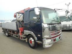Mitsubishi Fuso Fighter. борт-кран 8 тонн, стрела 4 вылета, колеса 22.5, 7 500 куб. см., 8 000 кг., 4x2. Под заказ