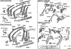 Панель салона. Toyota Corolla, ADE150, CE140, NDE150, NRE150, NZE141, ZRE141, ZRE142, ZRE151, ZRE152, ZRE153, ZZE141, ZZE142, ZZE150 Двигатели: 1ADFTV...