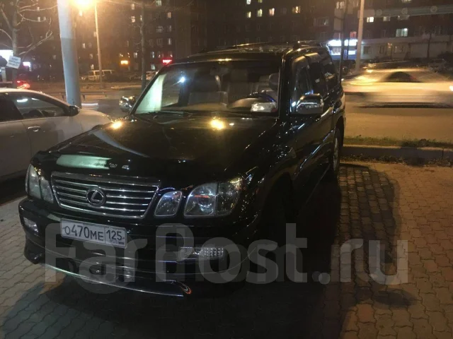 Lexus lx470 рестайлинг