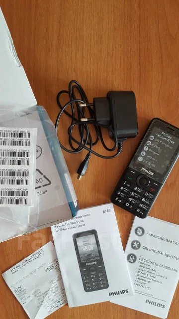 Philips Xenium E168. ����� ����
