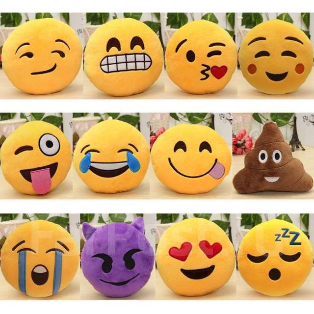 Подушки Emoji