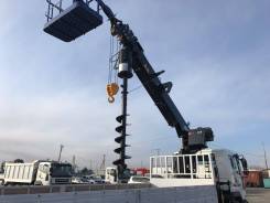 Daewoo Novus. 7 000 тонн с КМУ HIAB 160 с буровой установкой 2017 год, 5 890 куб. см., 5-10 т