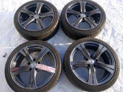 Продам комплект красивых колес Weds Leonis на летней резине 225/40/18. 7.5x18" 5x114.30 ET38 ЦО 72,0 мм.
