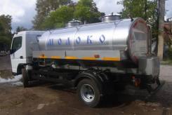 Mitsubishi Fuso. Молоковоз , 4.5м3, 3 000 куб. см., 5 500 кг.