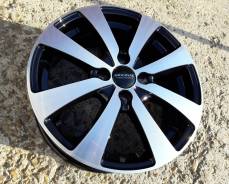 Новые литые диски SKAD KL-261 на Kia Rio, Hyundai Solaris R15 в Уфе Скад KL-261. 6.0x15", 4x100.00, ET48, ЦО 54,1 мм.