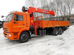 КамАЗ 65117. Камаз 65117 с кму канглим 7 тонн, 9 999 куб. см., 6x4