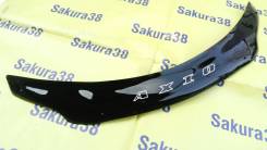 Дефлектор капота. Toyota Corolla Axio, NZE141, NZE144, ZRE142, ZRE144 Двигатели: 1NZFE, 2ZRFAE, 2ZRFE