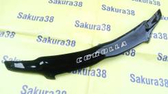 Дефлектор капота. Toyota Corolla, 15, ZZE124, ZZE132, ZZE121L, ZZE120, ZZE121, NZE121, CE121, CDE120, ZZE134, ZZE120L, NDE120, NZE124, ZZE123L, NZE120...