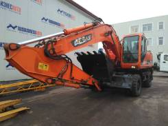 Doosan Solar. Экскаватор колесный 210W-V б/у ( 2011 г. в., 7632 м/ч), 1,00 куб. м.