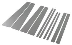 Накладка на стойку. Toyota Land Cruiser Prado, GRJ151W, GDJ150L, GRJ150W, KDJ150, TRJ150, TRJ150L, GDJ150W, KDJ150L, TRJ150W, GDJ151W, TRJ120, GRJ150L...