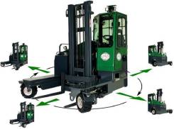 Combilift C2500. Многоходовый трехопорный погрузчик , 2 500 кг., Дизельный