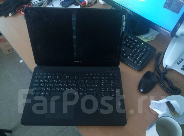 Sony VAIO SVF152A29V. 15.6", 1,8����, ��� 4 ��, ���� 1���, WiFi: 1, Bluetooth: 1, ����������� �� 2��. ����