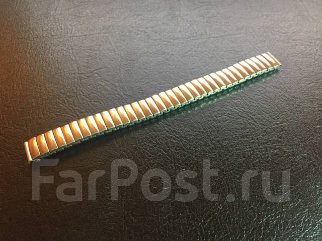 Стальной браслет для часов резинка (тянущийся), 12мм арт 55781, новый, вналичии. Цена: 250₽ во Владивостоке