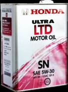 Honda Ultra Ltd. Вязкость 5W-30, синтетическое