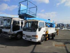 Isuzu Elf. Продам отличную автовышку, 4 300 куб. см., 16 м.