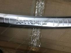Накладка на бампер. Nissan X-Trail, HNT32, HT32, NHT32, NT32, T32. Под заказ