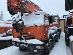 Юрмаш Юргинец КС-55722-3. Кран камаз вездеход, 3 000 куб. см., 25 000 кг., 50,00 м.