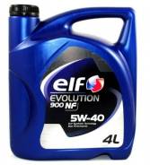 Elf. Вязкость 5W-40, синтетическое