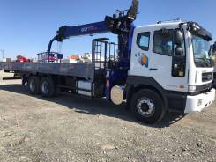 Daewoo Novus. 15.5 тонн 2017года c краном манипулятором DongYang1926, 10 964 куб. см., 6x4